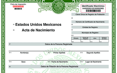Guía completa para tramitar tu acta de nacimiento desde EE. UU.